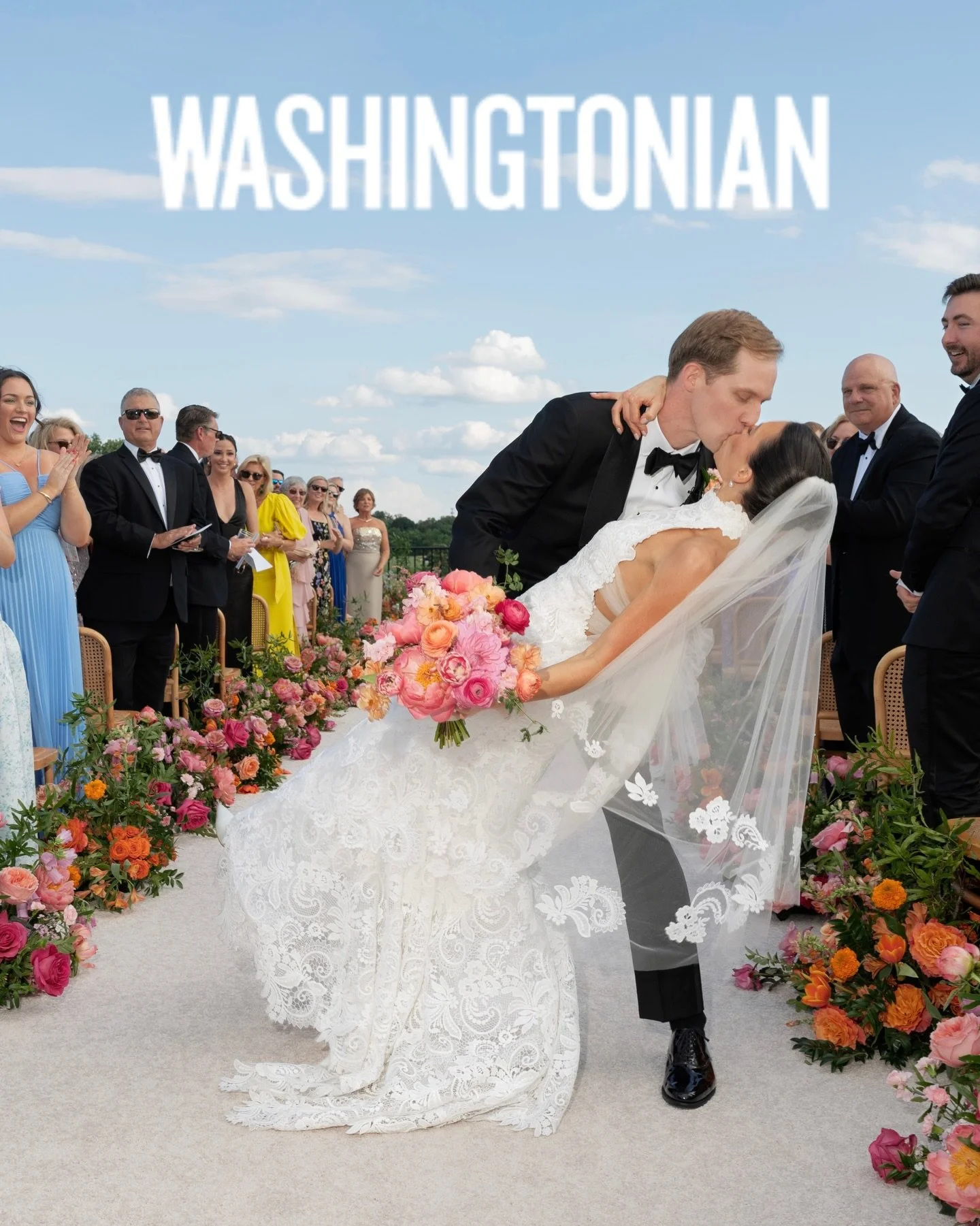 La dolce vita, in living color. Honored to share Katie&rsquo;s and Mark&rsquo;s wedding is featured in the latest issue of @washingtonianmag @washingtonianweddings, on newsstands now! 

Inspired by the sun-drenched glamour of a Mediterranean summer a