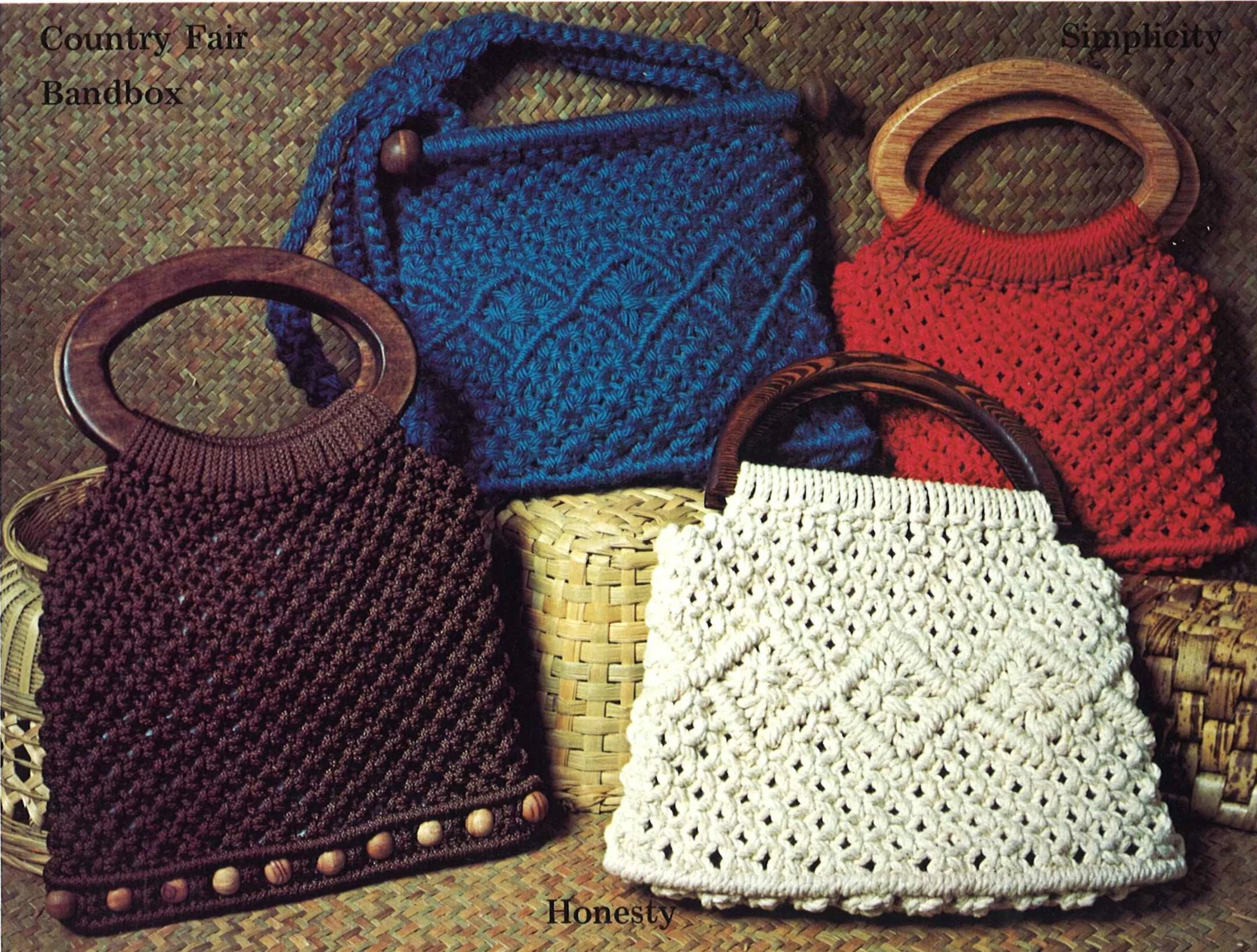 macrame purse pattern