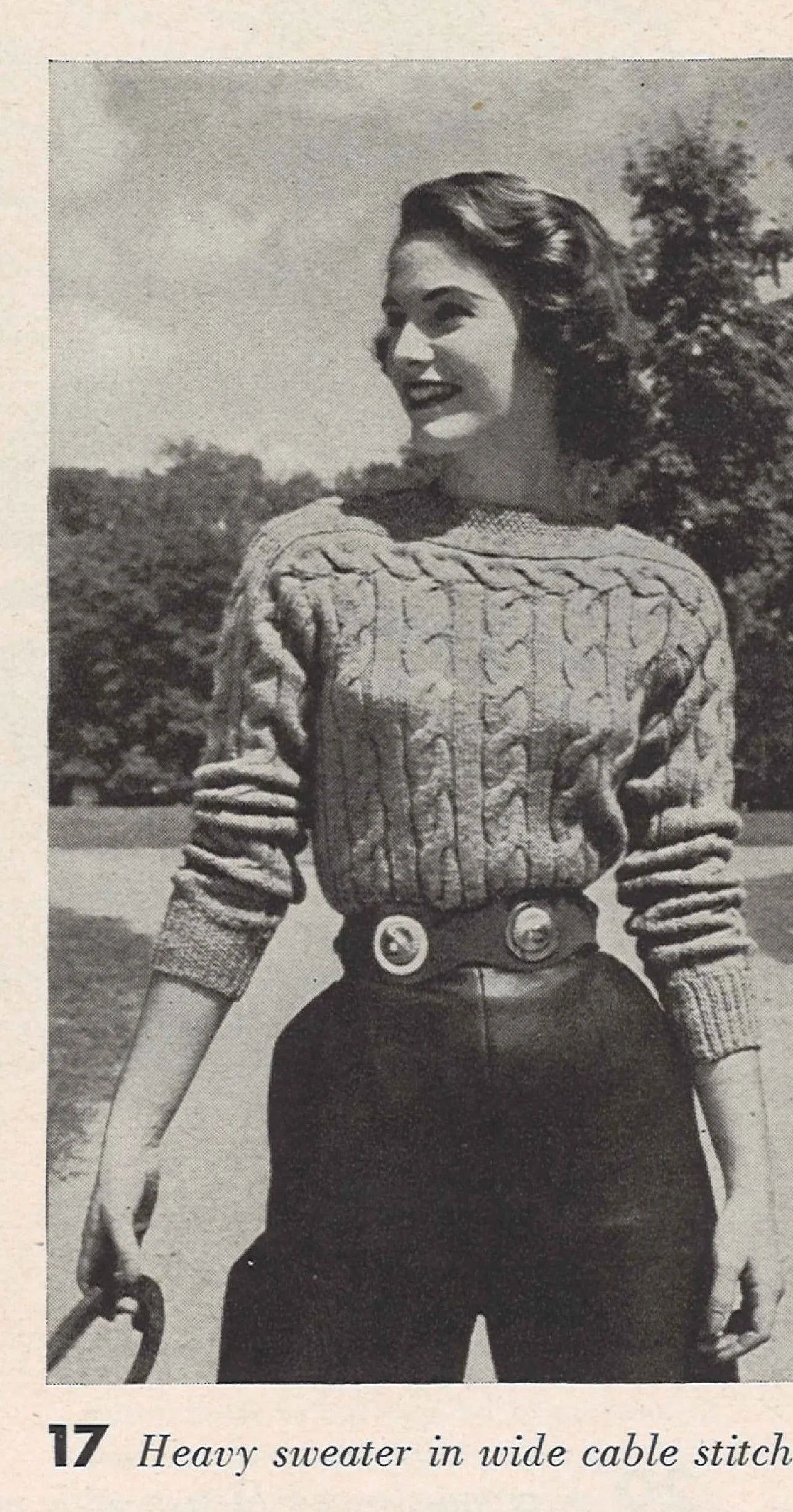 1950s sweater