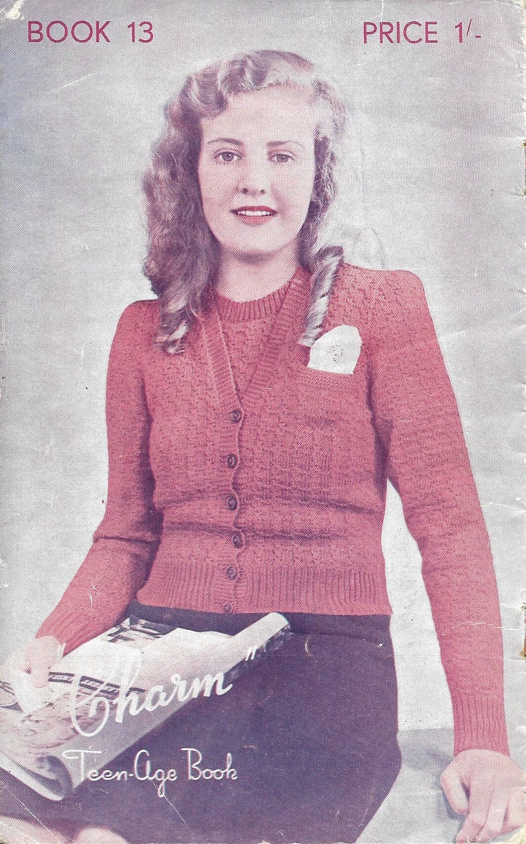 Teen Twinset • 1940s Cardigan Dress 