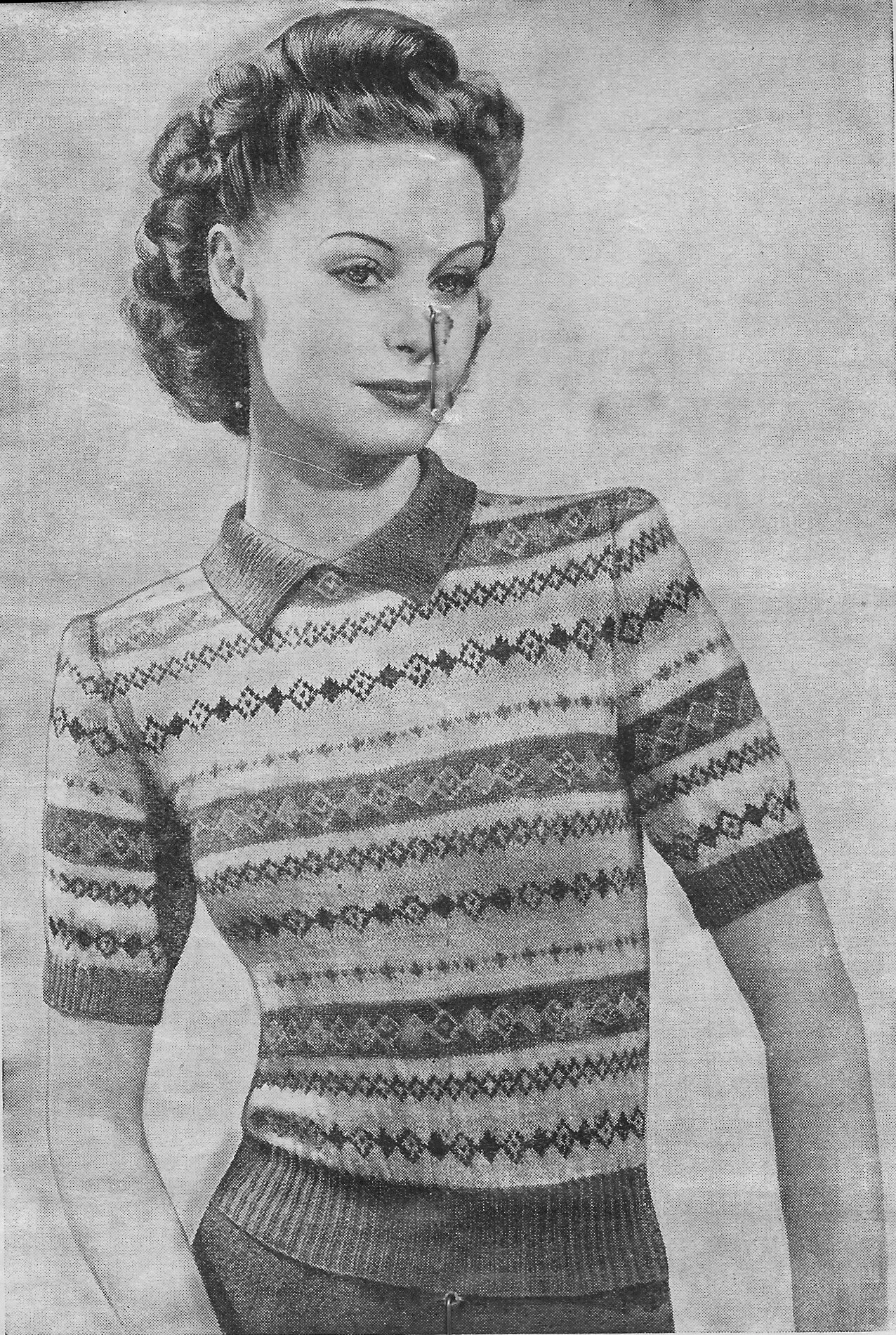 1940s sweater