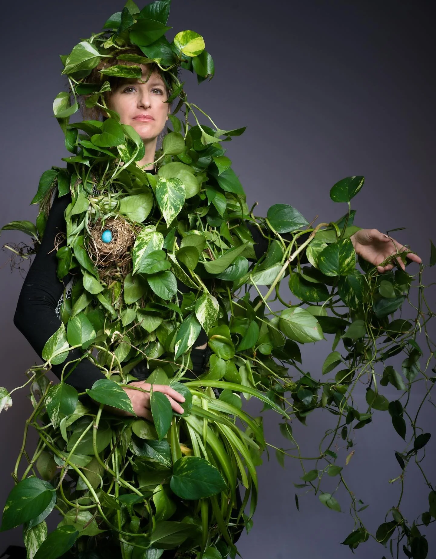 Uprooted
Photo: Korenman.com 
Model: Laura Lin Healing Arts
Represented by The WIT Gallery 
Clock Tower Artists