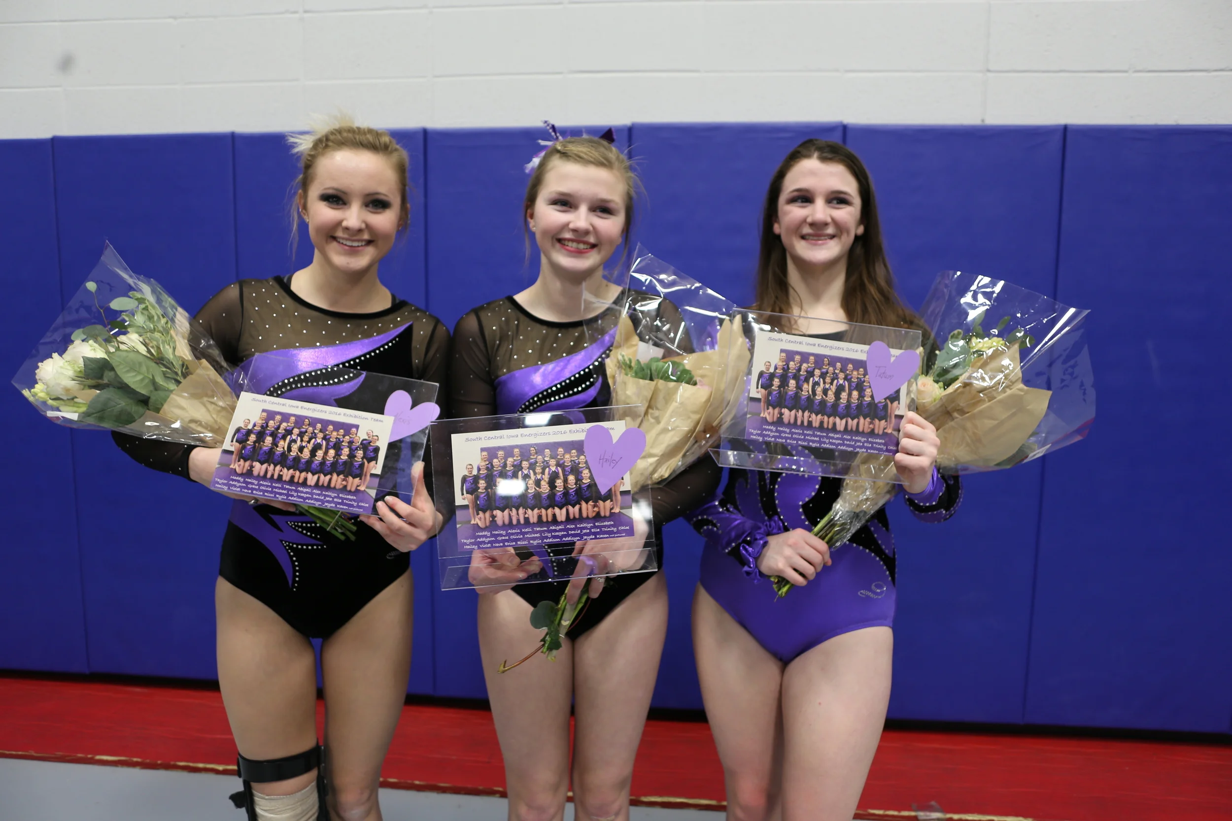 2016 Team Captains, Alexis, Hailey and Tatum