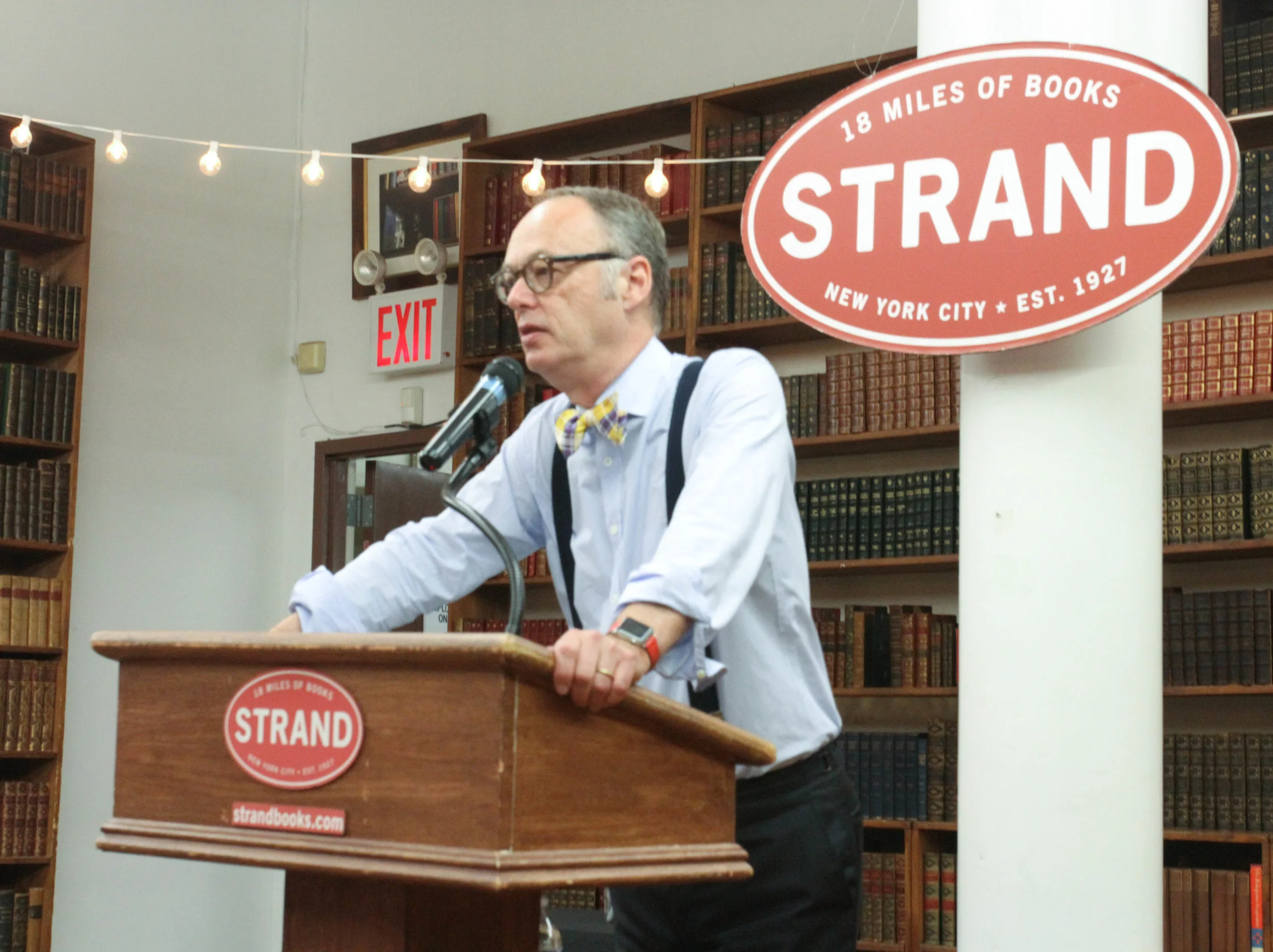 Christopher Kimball @ the Strand