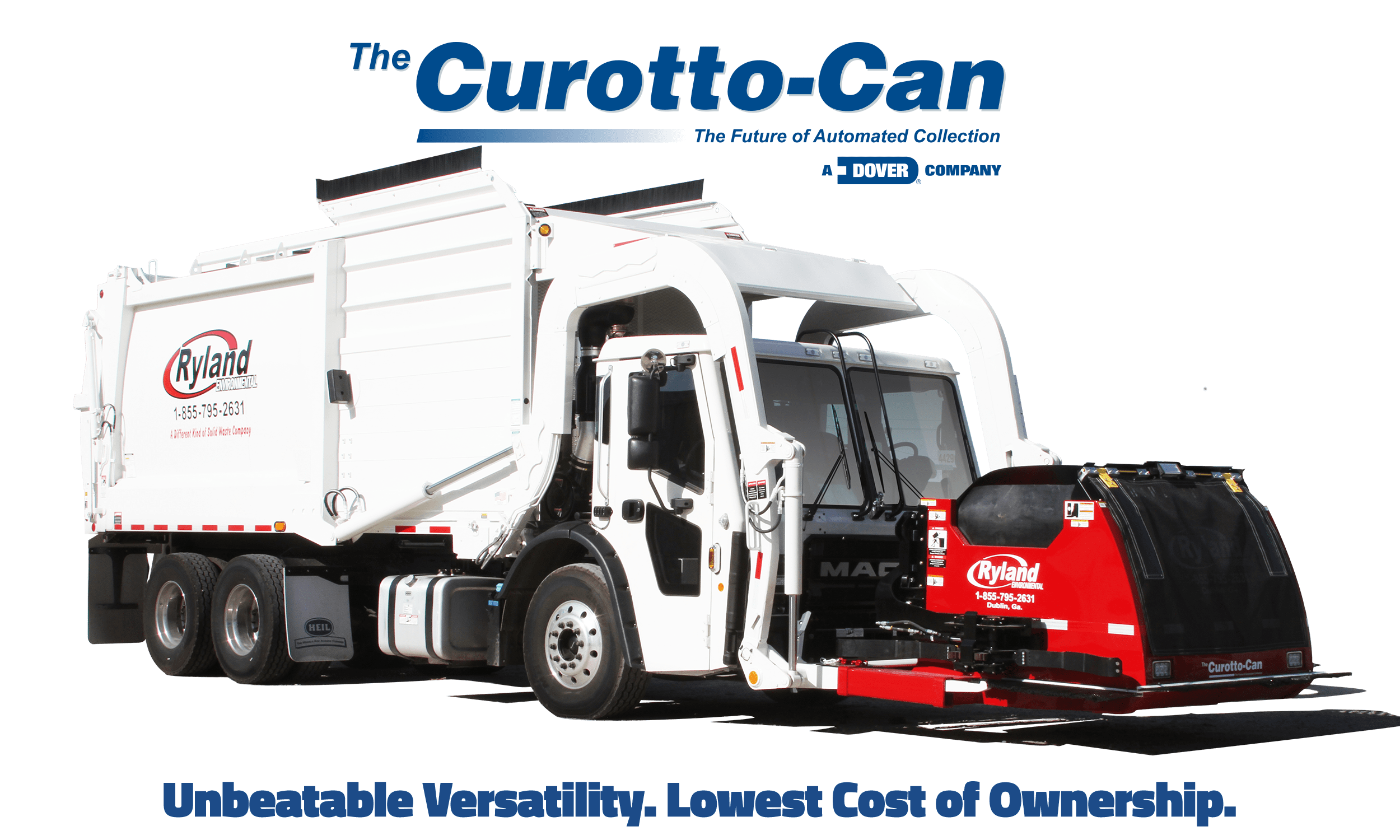 Curotto Commercial Gripper For Commercial Front Load Garbage Trucks