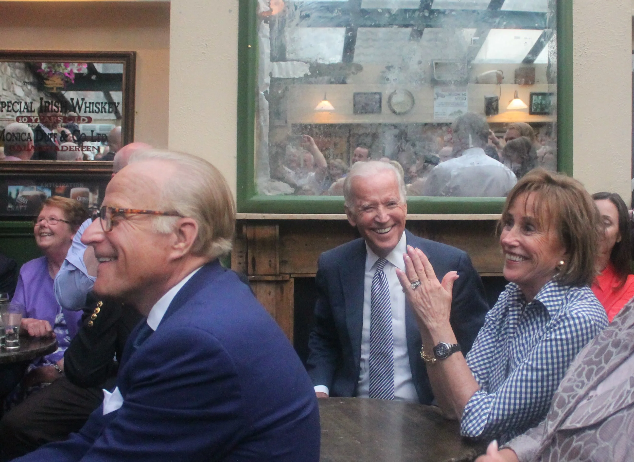  U.S. Vice President Joe Biden and family enjoying the music in Matt Molloy's 