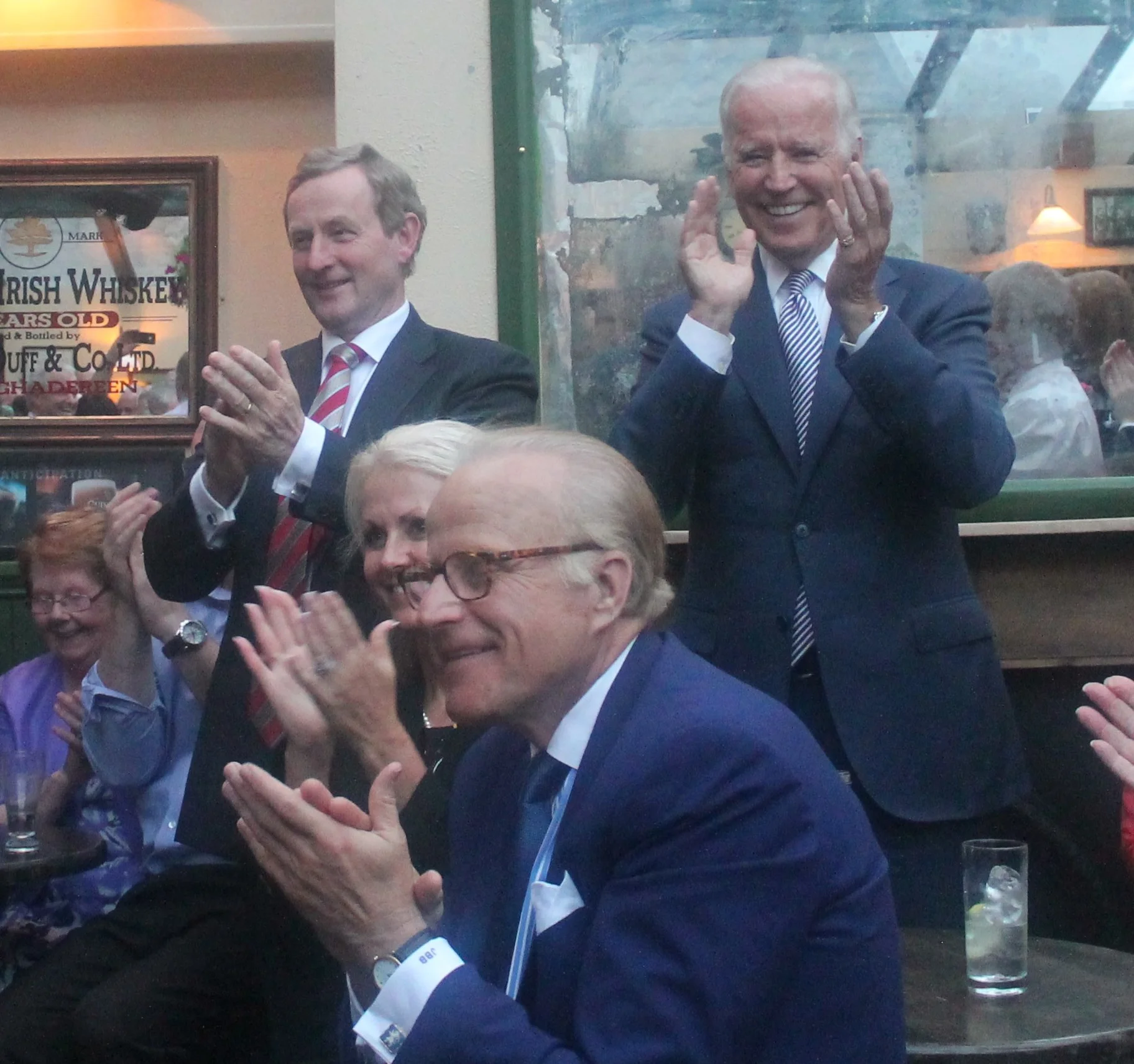  An Taoiseach Enda Kenny with U.S. Vice President Joe Biden 