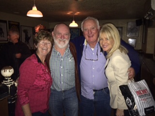  Julie Mullen, Matt Molloy, Peter Mullen and Eileen Kilgallon pictured in Matt Molloy's pub, Westport 