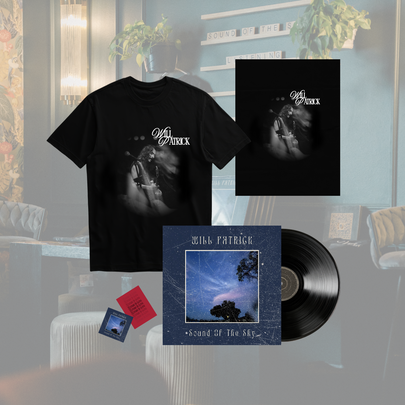 Will Patrick Vinyl, Shirt, Stickers, Poster Bundle.png