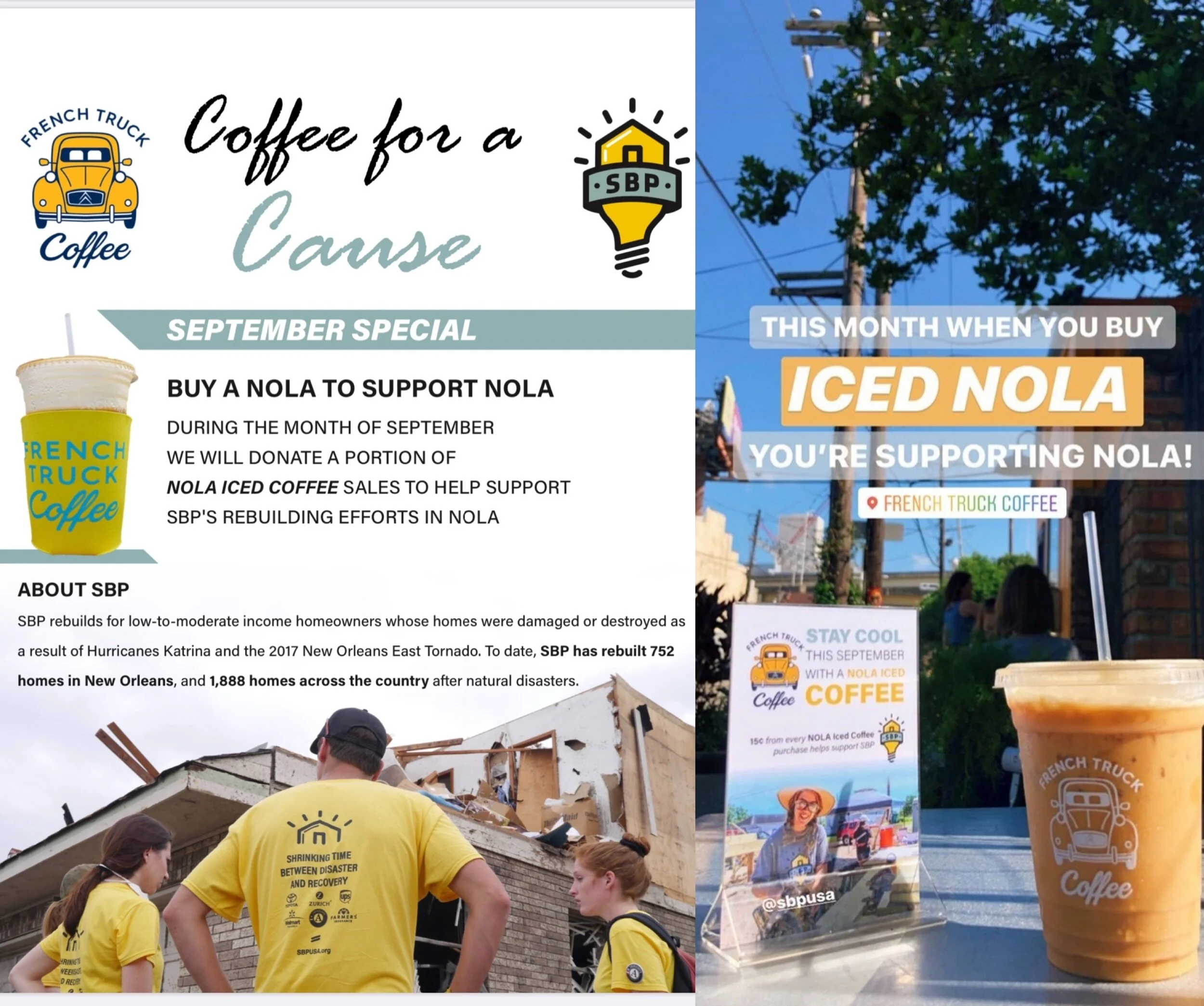 September success — French Truck Coffee