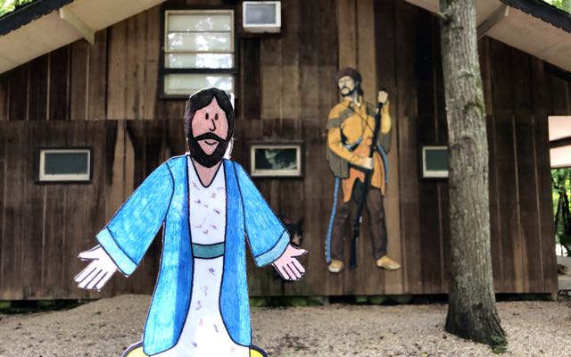 Flat James at a cabin near Gatlinburg, Tennessee