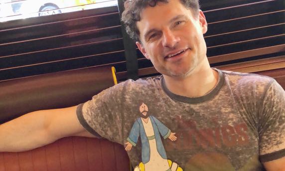 Lunching with Hollywood star Flula Borg