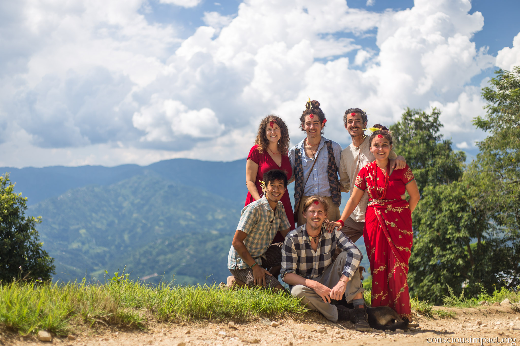 Celebrating Dashain is focused on gathering with family and loved ones. People return home from throughout the country and the world to reconnect with one-another. We are so blessed to be able to celebrate this festival at our home in Nepal!