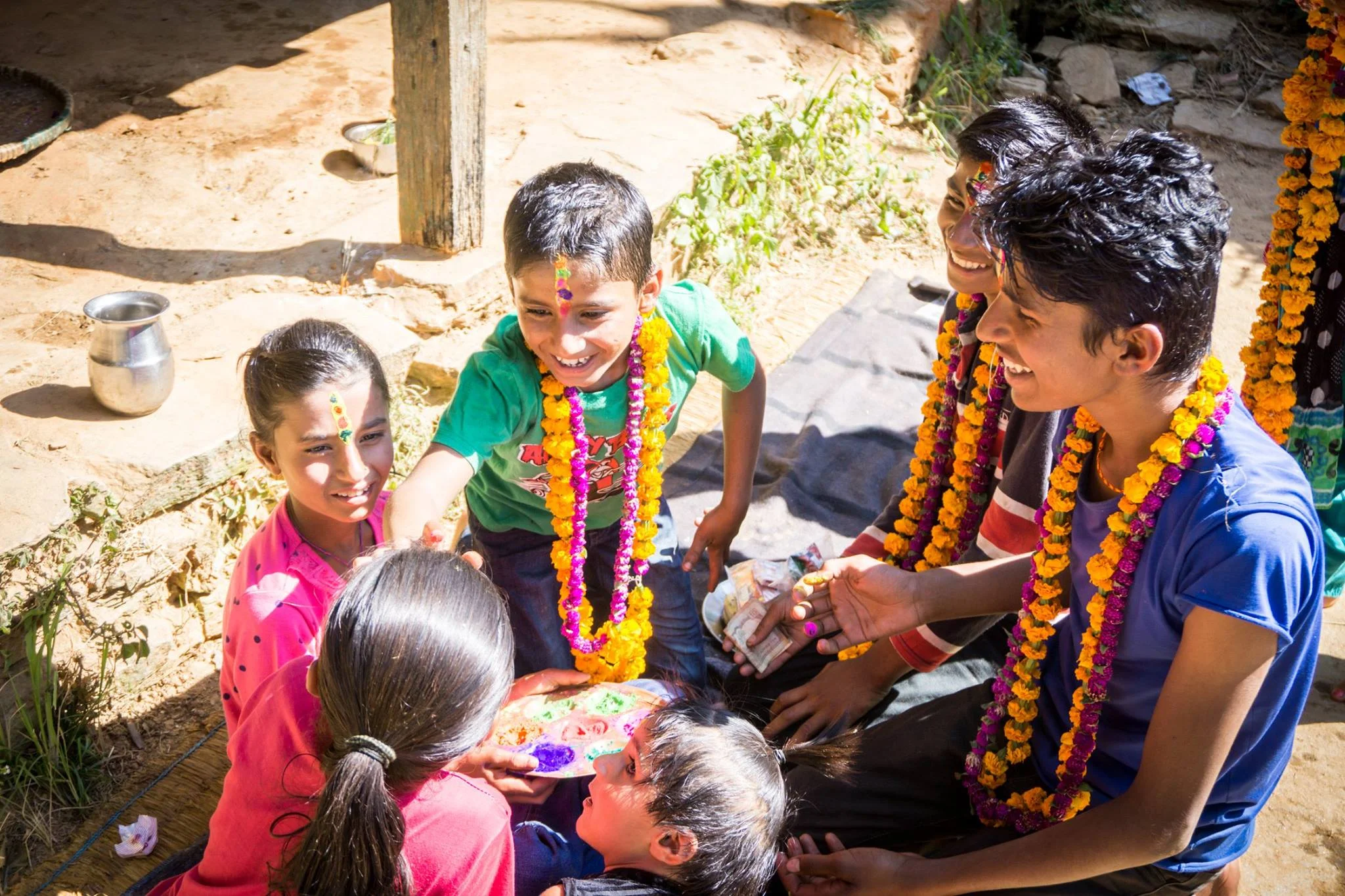 Bhai Tika is the fifth and final day of Tihar. On this day, siblings give tika to one another, which is meant to strengthen their close relationships to one another. 
