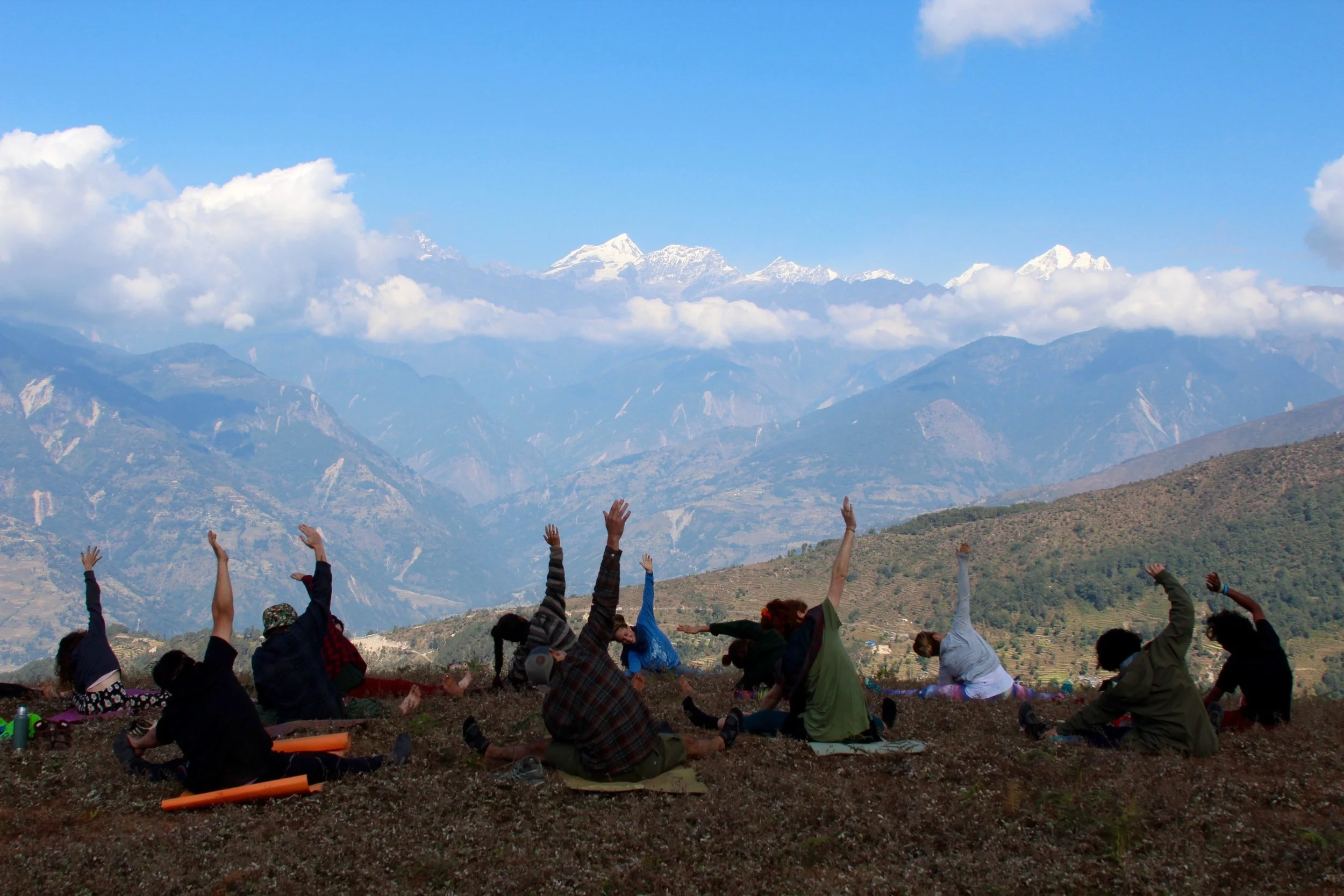 The yoga retreat at Conscious Impact allows opportunities for hatha yoga (postural yoga) practice, as well as karma yoga (yoga of action or service) and bhakti yoga (yoga of devotion).