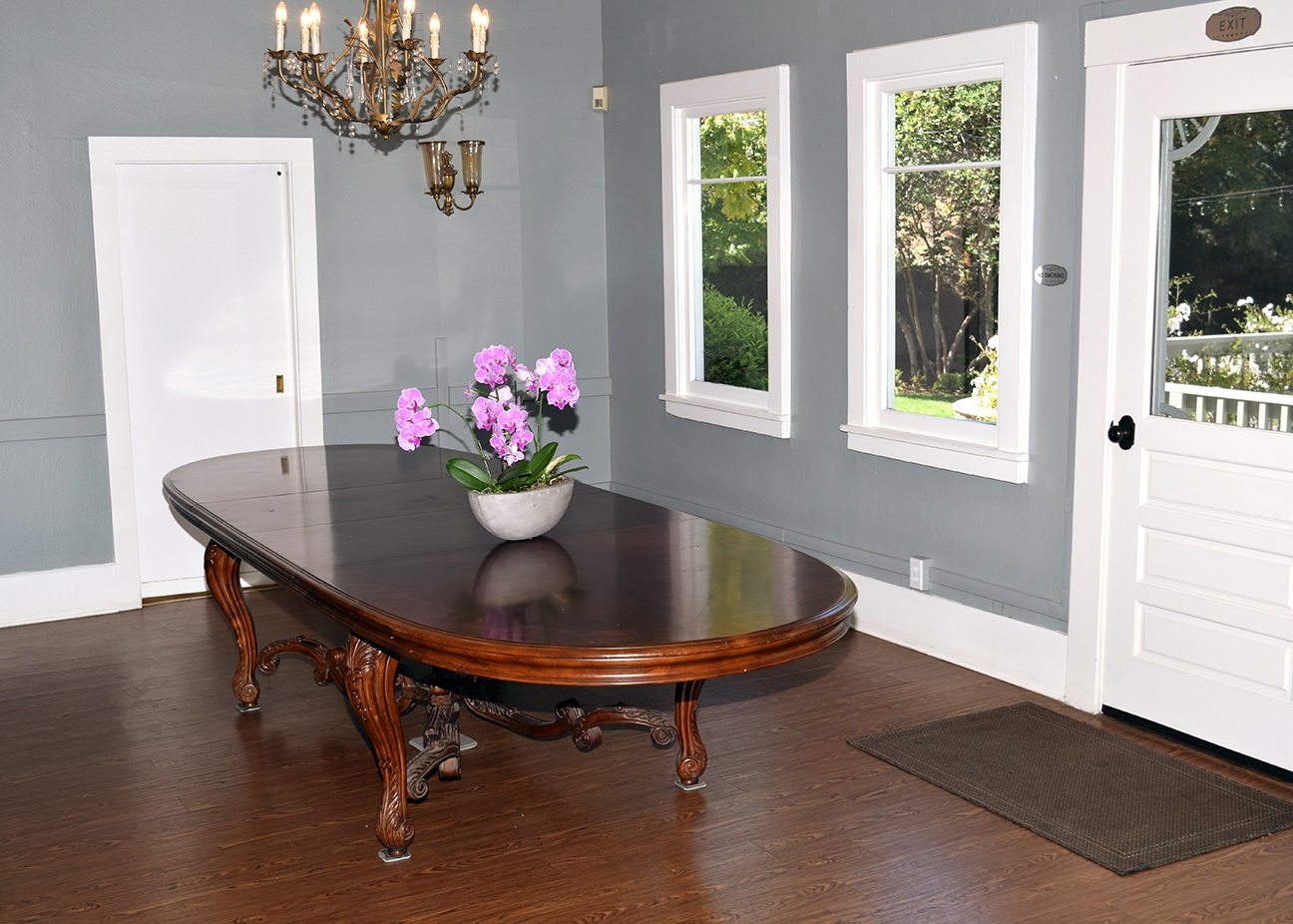 Interior: Dining Room Table