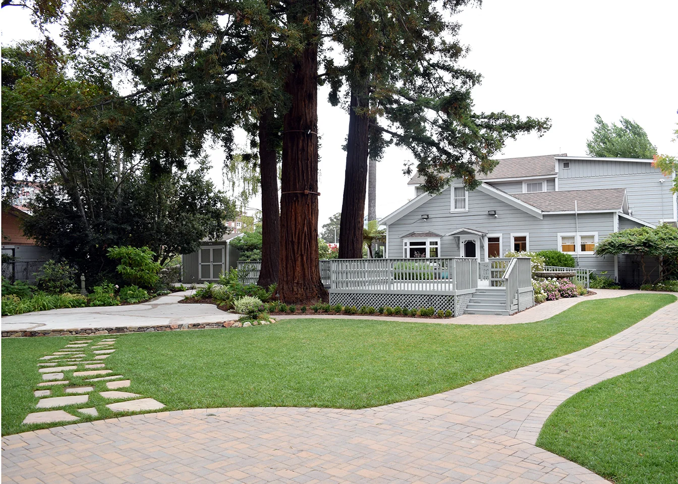Exterior: Back of house
