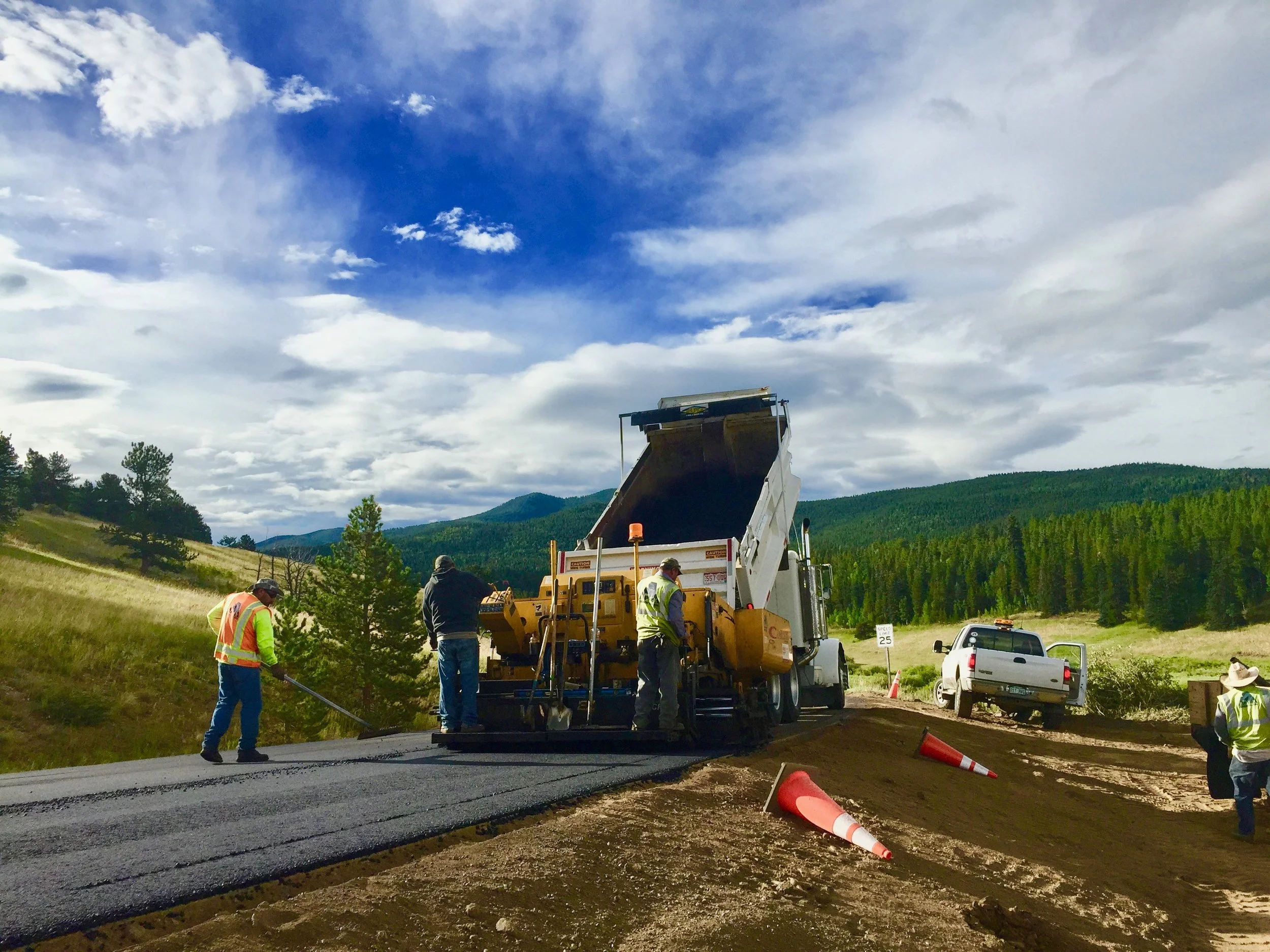 Golden Gate State Park, Colorado - Road Repairs