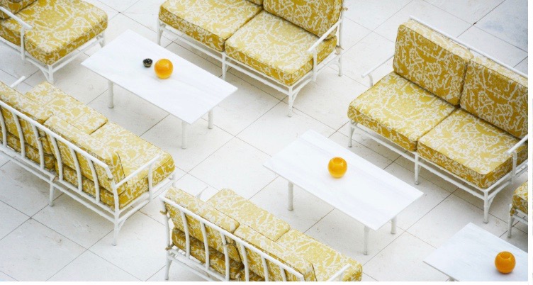 Image by Flat 15 - yellow and white interior space Faena Hotel Miami