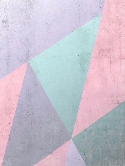 Floral Geometry art print by Cafelab at Society 6.com 