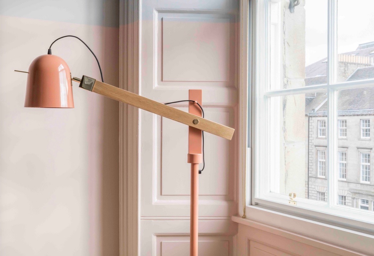 Eden Locke Aparthotel in Edinburgh colour scheme peach.jpg