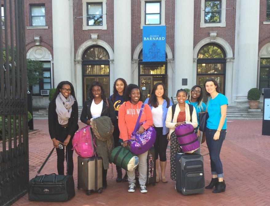 Students attend Barnard Bound 2015