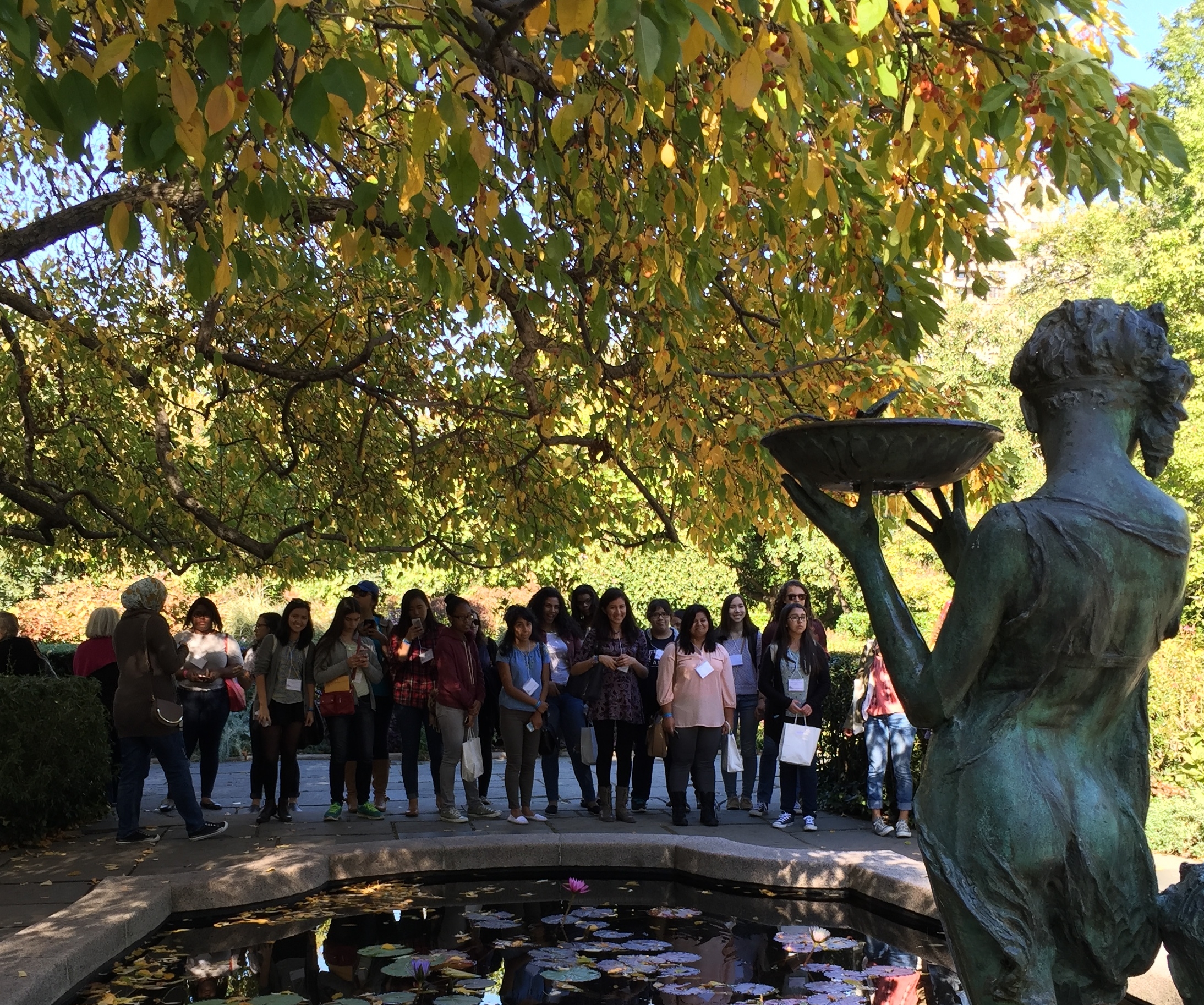 Barnard Bound 2015 excursion in the city!