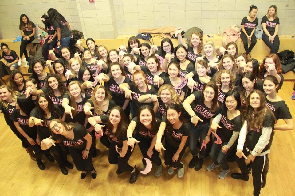 New Gamma Phi Betas on Bid Day