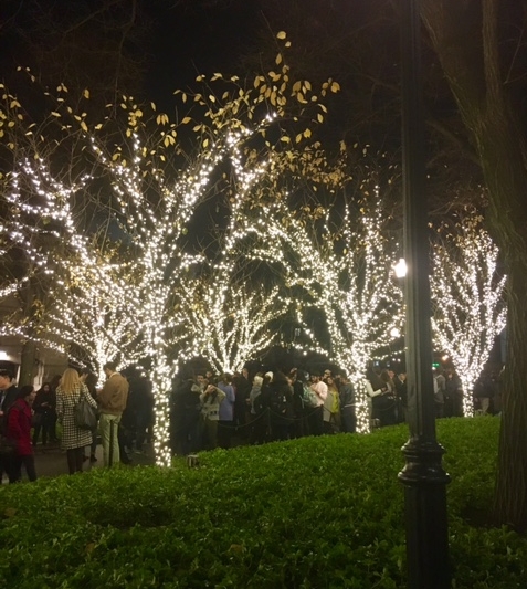 New York City in December