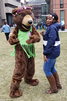 Who is Millie the Dancing Bear?