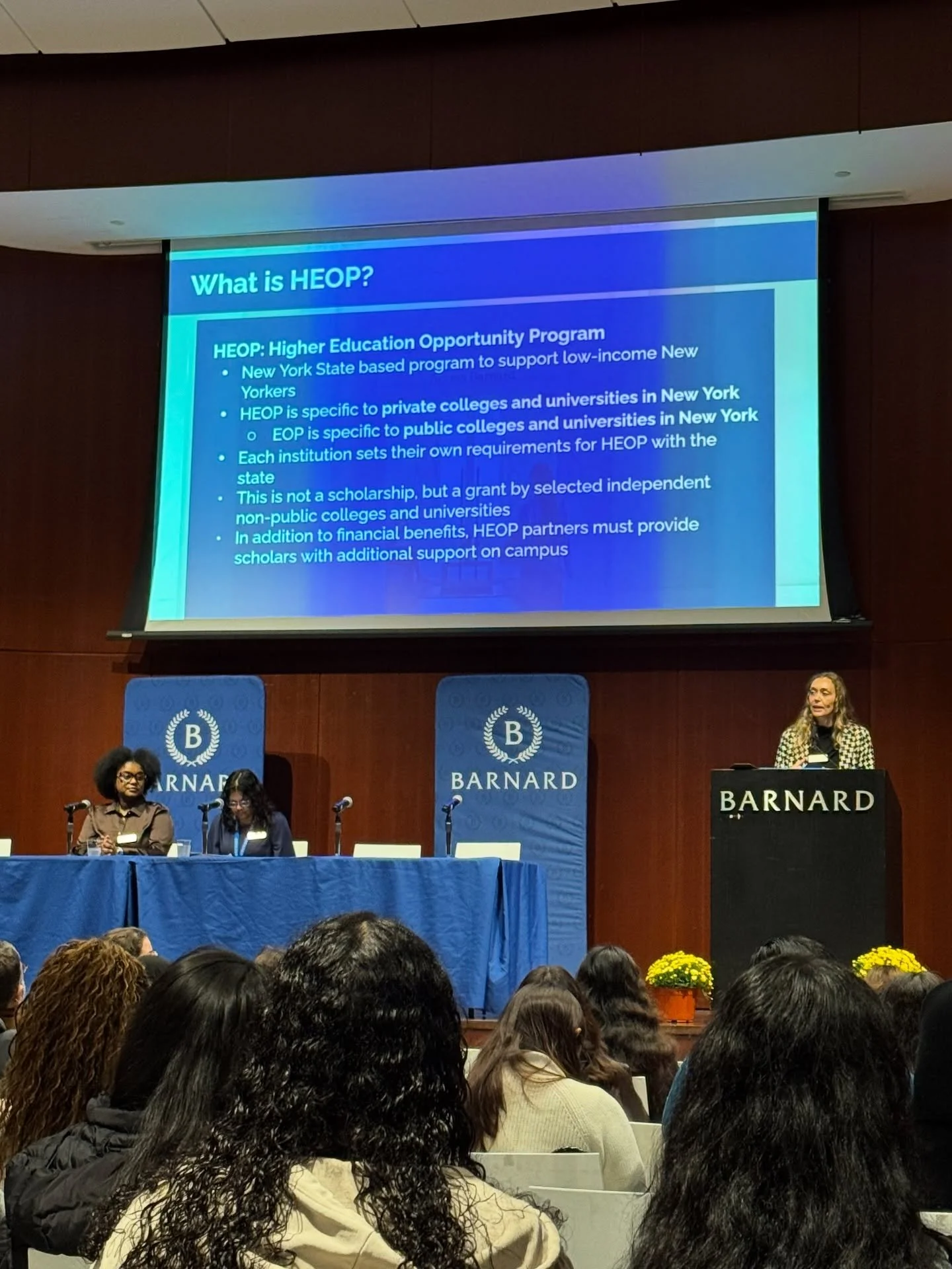 Thank you to all the wonderful students and families who braved the weather to attend HEOP scholars day yesterday! Didn&rsquo;t have a chance to come to campus? Learn more about opportunity programs at the link in our bio.