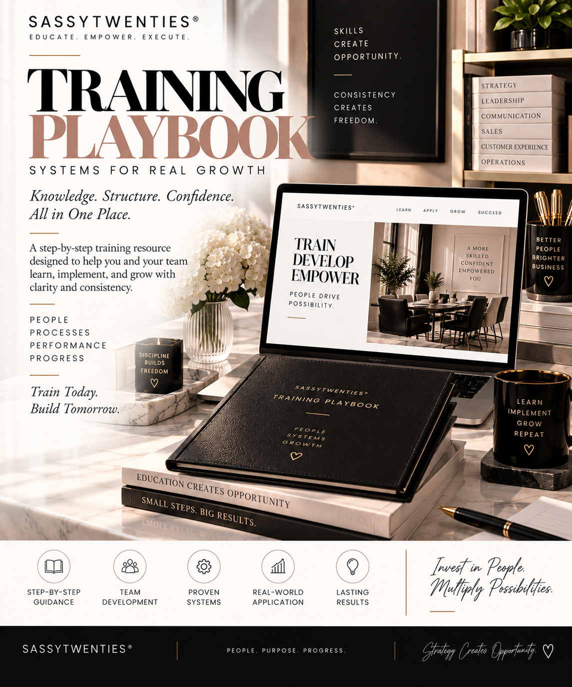 SassyTwenties® Training Playbook
