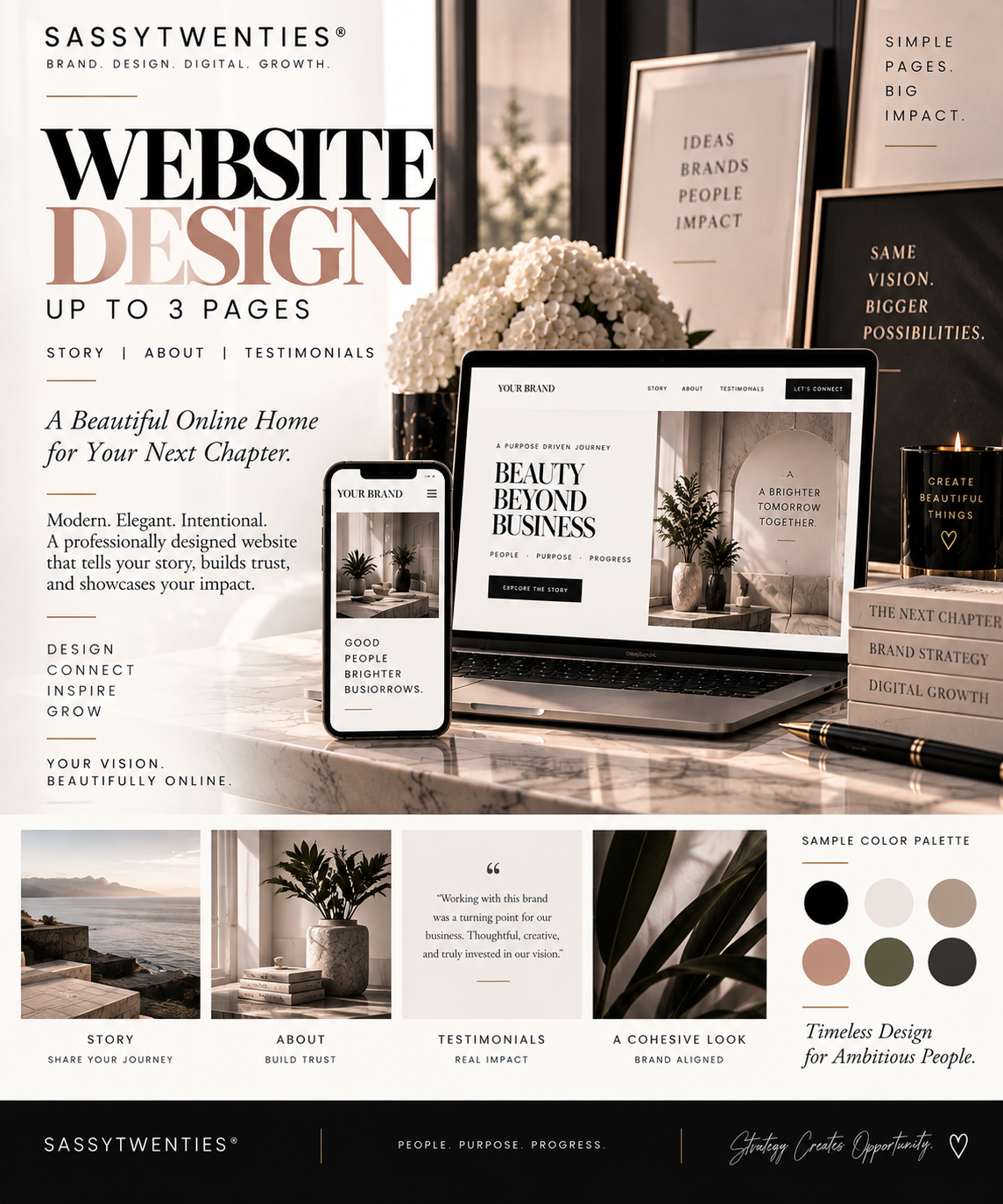 SassyTwenties® Digital Presence