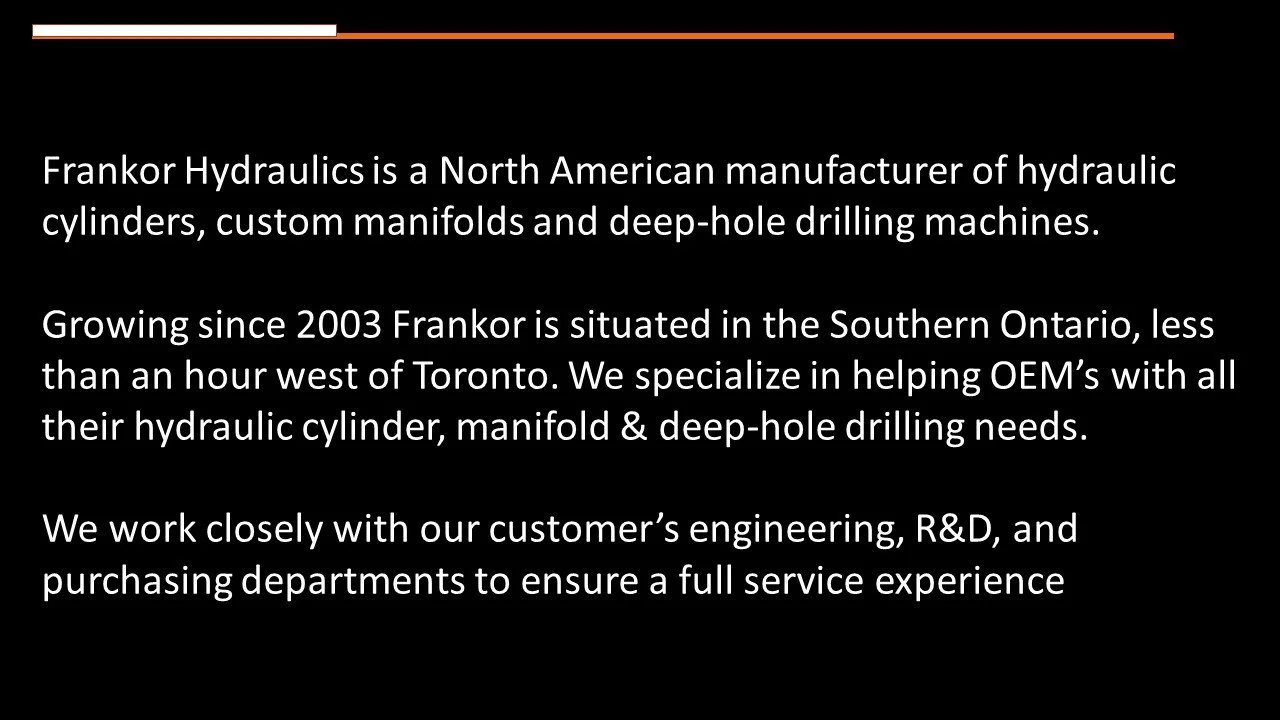 Need an experienced and dynamic manufacturer of hydraulic cylinders