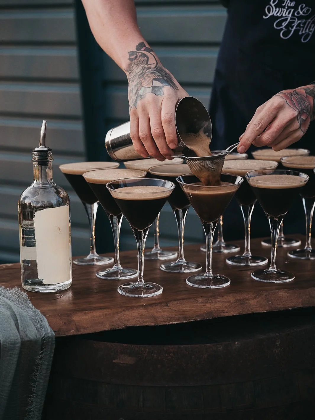 ✨ Espresso martinis were one of last year&rsquo;s clear favourites and A&amp;C&rsquo;s cocktail hour was the perfect reminder why.

Set within their wholesome private grounds wedding in the Hertfordshire countryside, our Rice Horsebox took its place 