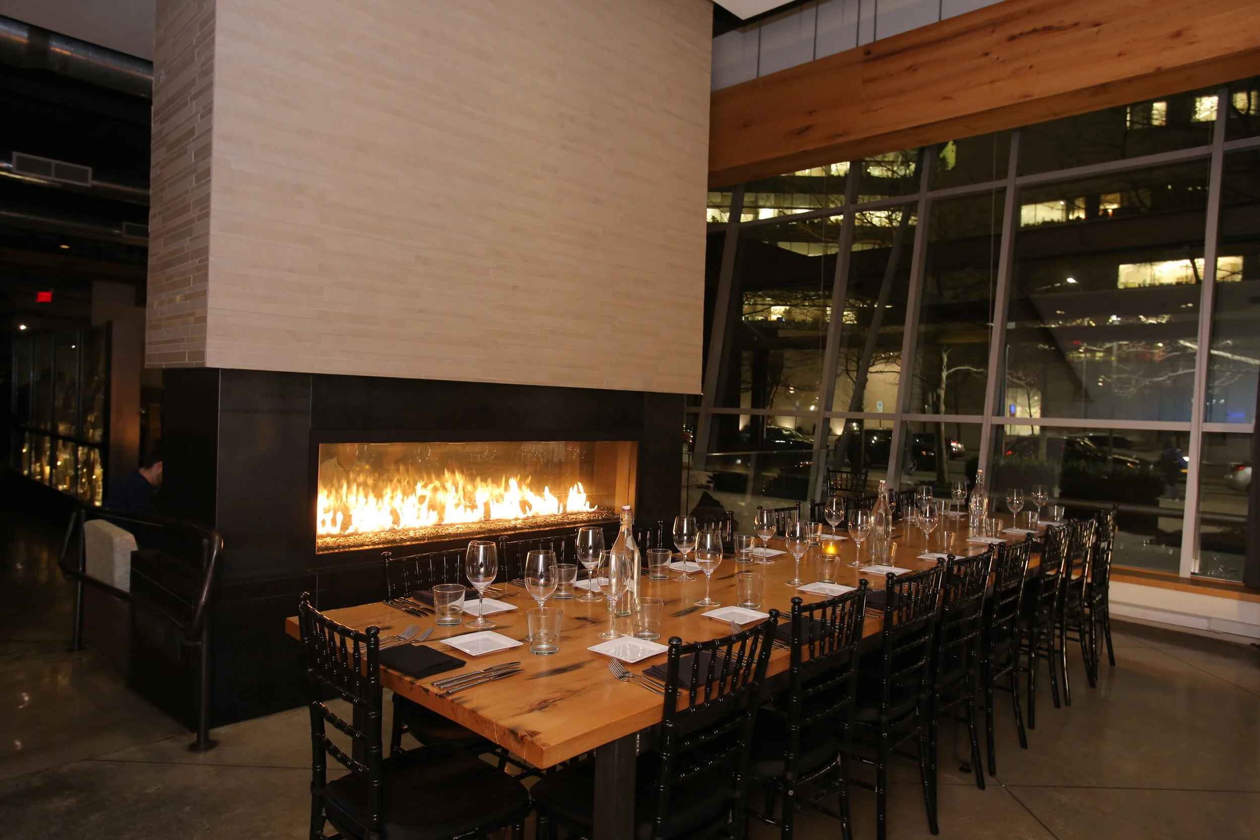 FIREPLACE ROOM — CATALYST RESTAURANT