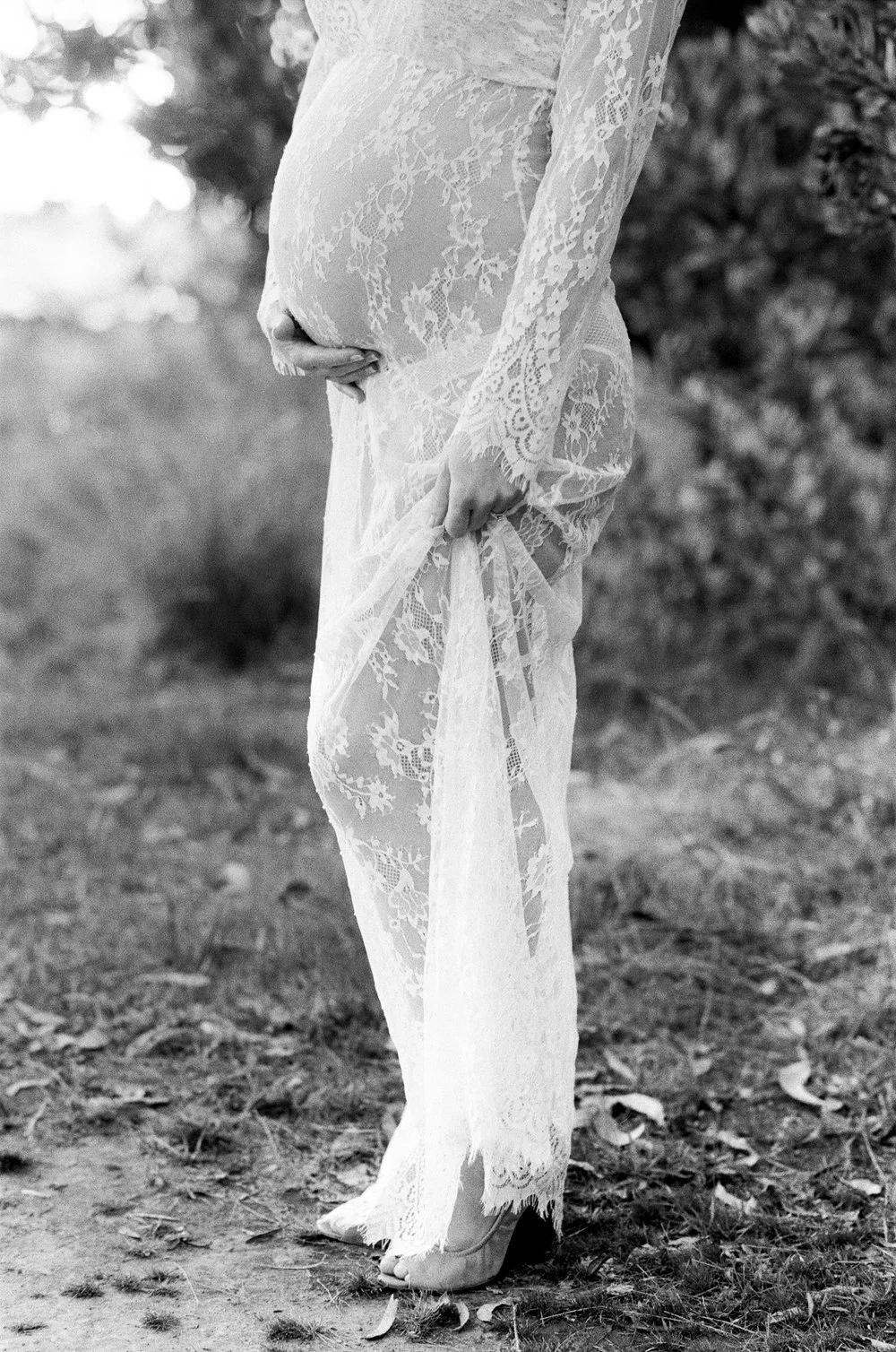 Spring Maternity Session at Ellwood Bluffs