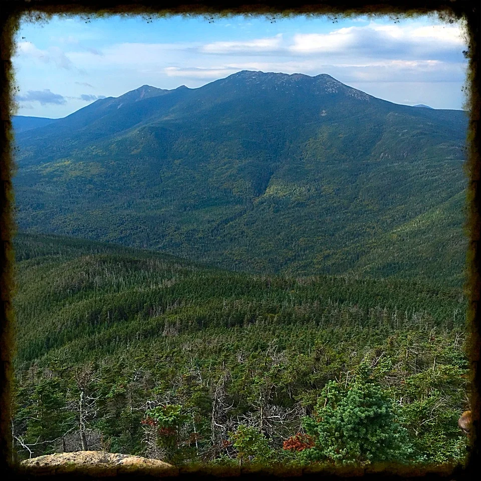 Majestic Franconia Ridge, as seen from Mt. Garfield. Hard to believe we were over there yesterday.