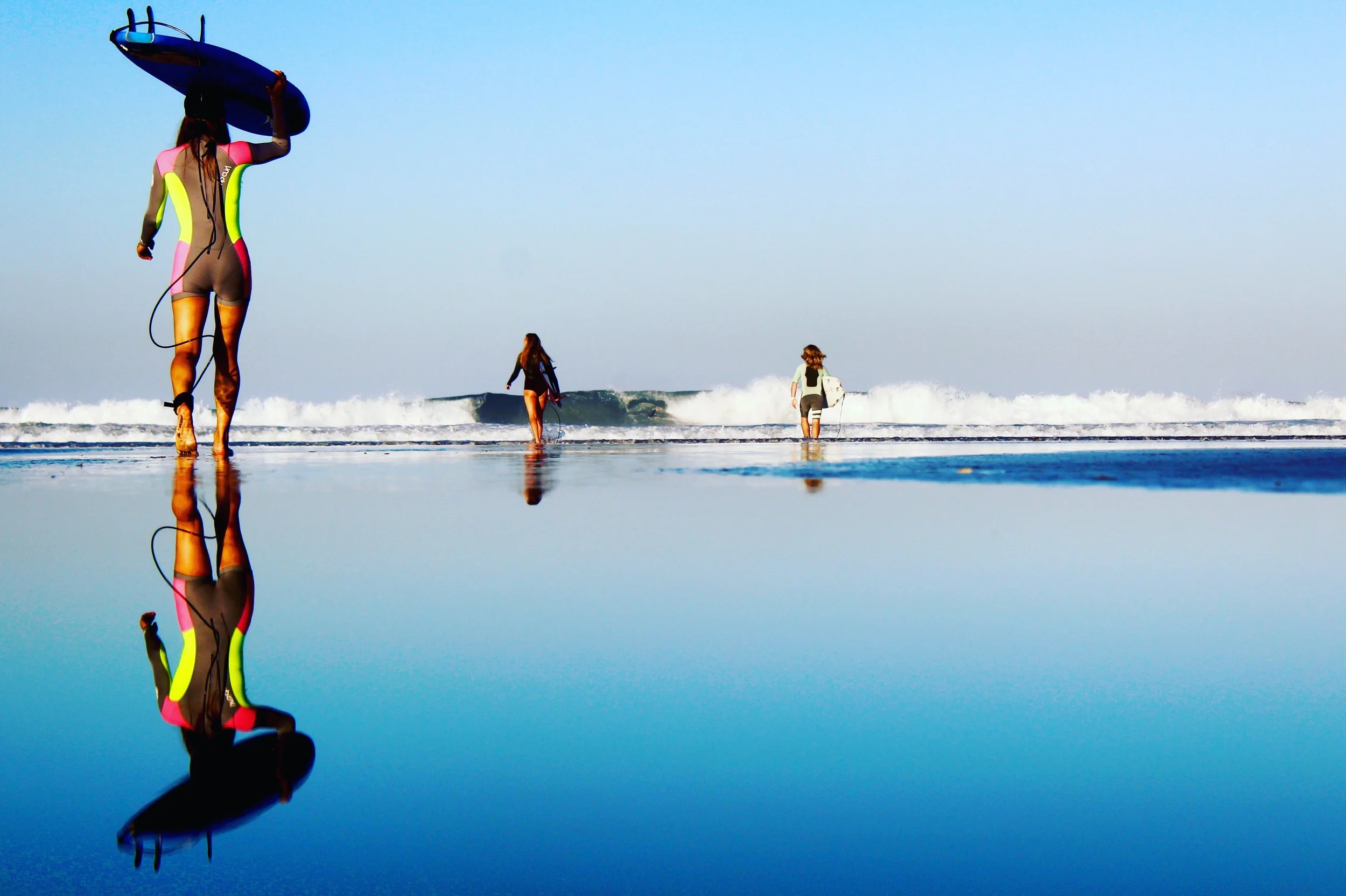 fluorescent reflections