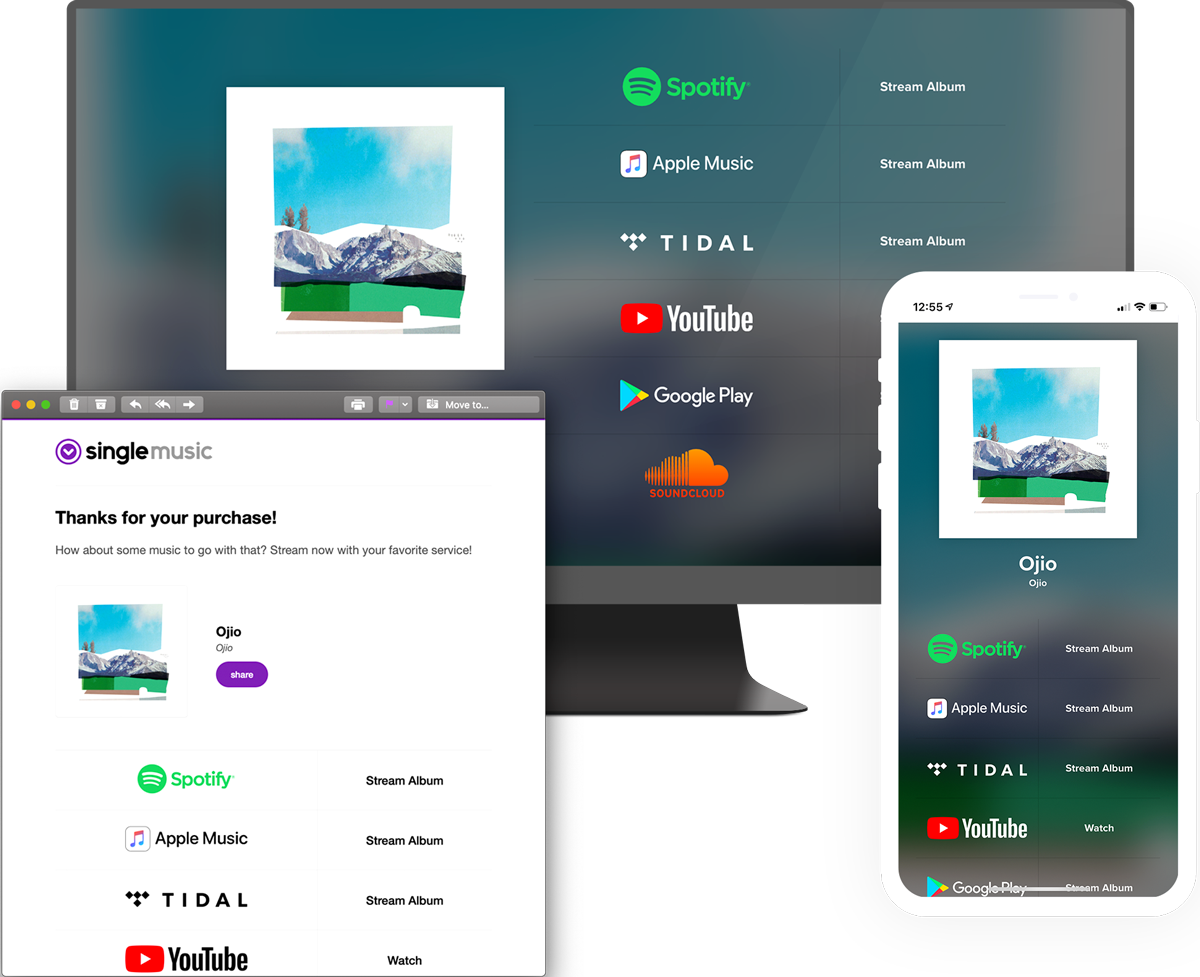 Control your music with Single and Shopify