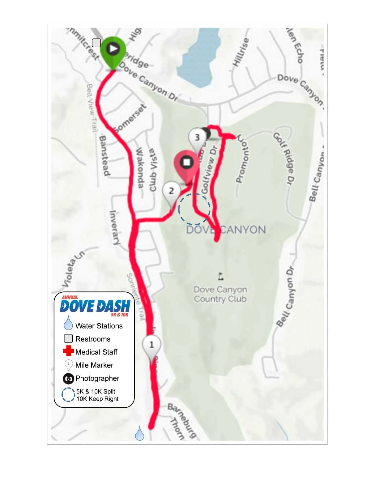 5K Course Map - Click to Enlarge