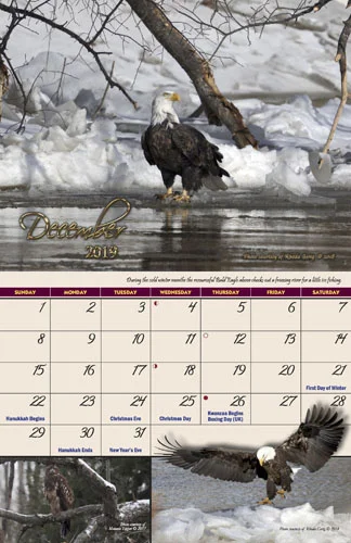 2019 Garden of Eagles Calendar