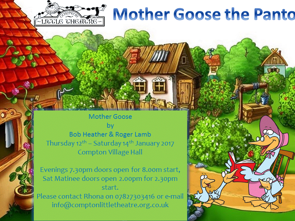 Mother Goose rehearsals start