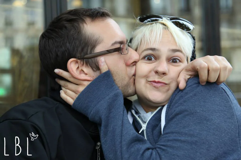 Reunited with my old flatmate from London in Paris. Yeah, we're super cute. Miss you Alex!