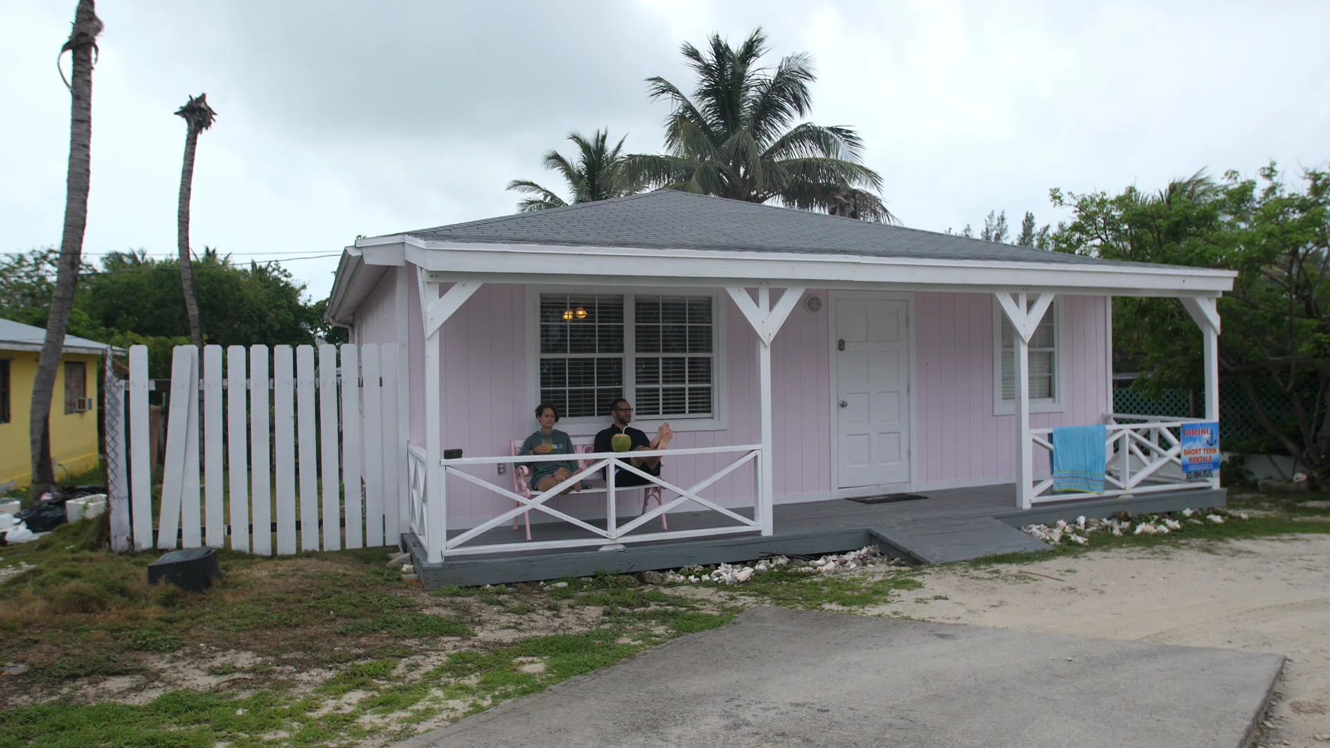our little cottage at the south end of the island in Bimini