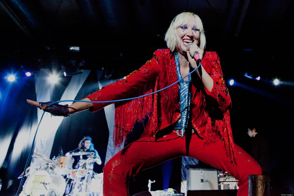 Karen O of Yeah Yeah Yeahs in Christian Joy