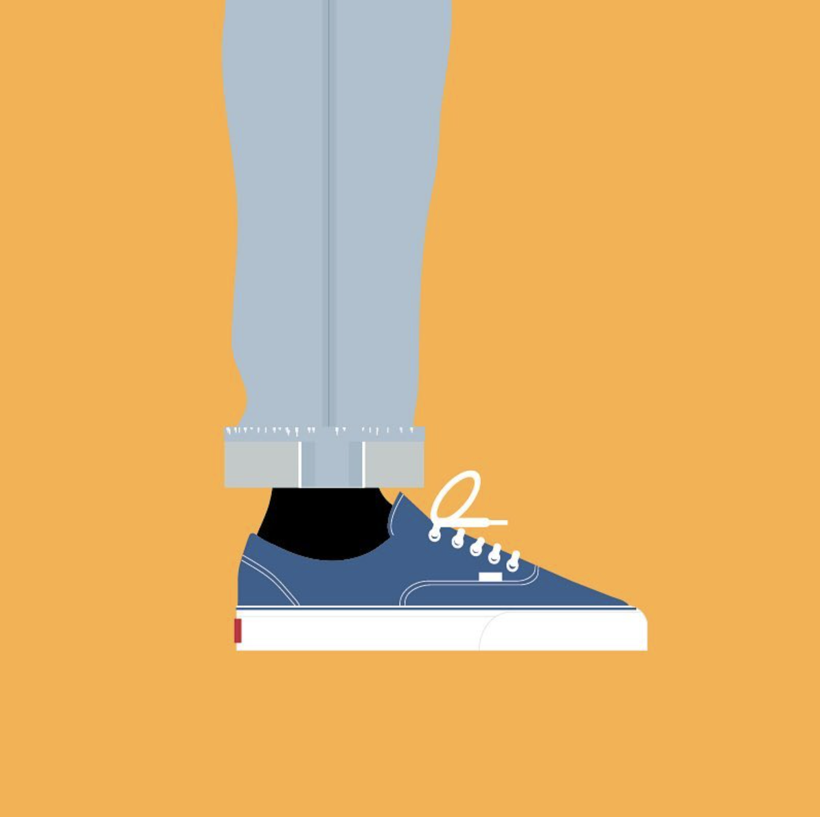 "My go to pants are @rthshop and blue @vans authentic shoes. Either with no socks or black socks." -@g.leight