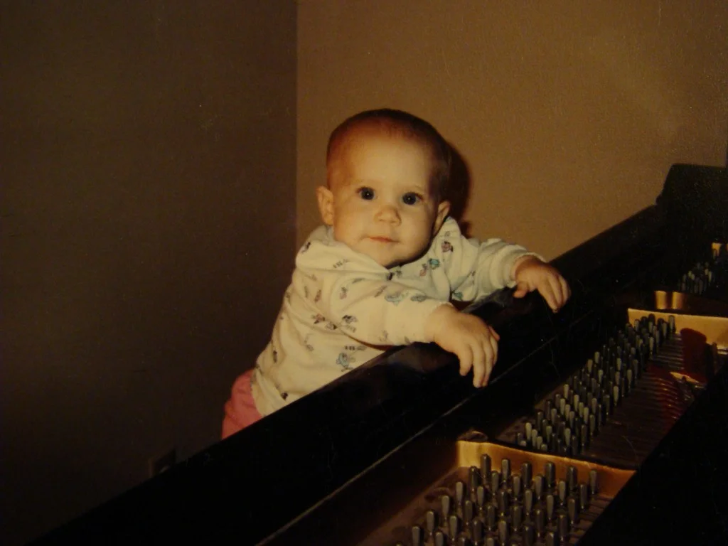 Emily's daughter Paige at 9 months