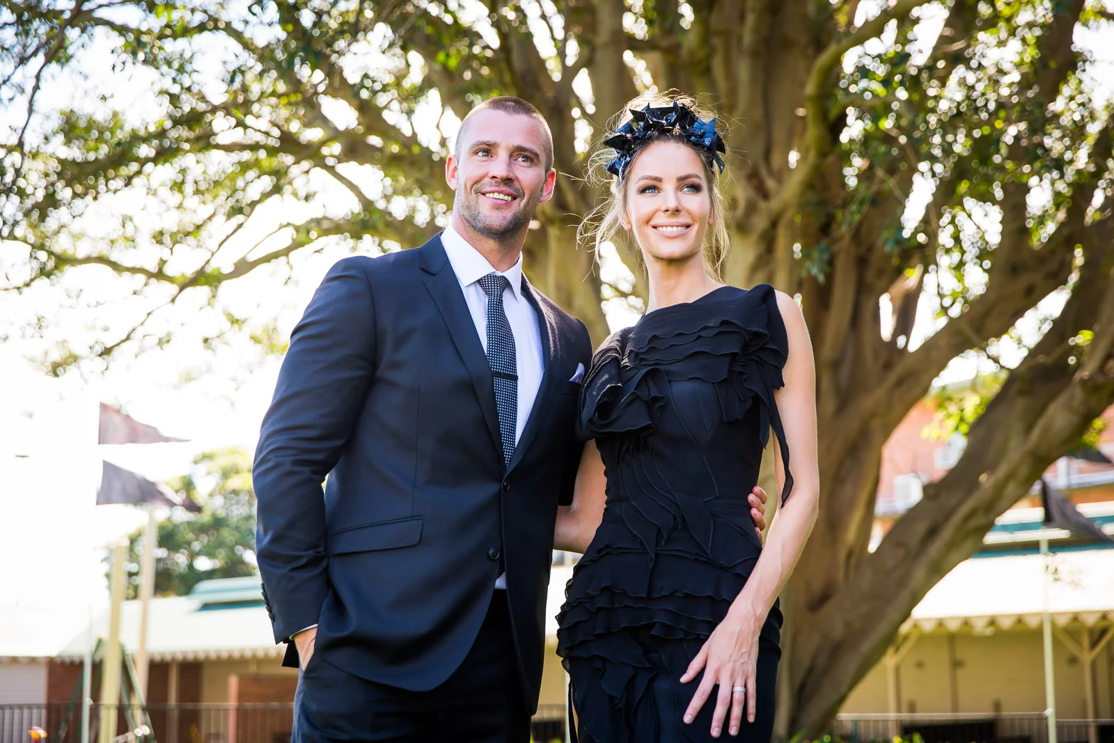 Kris Smith and Jennifer Hawkins - Myer Fashions on the Field - Royal Randwick