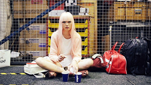 Alice McCall backstage MBFWA 2014